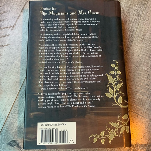 The Magicians and Mrs Quent set of three Galen Beckett books hard cover soft cov - Picture 3 of 8